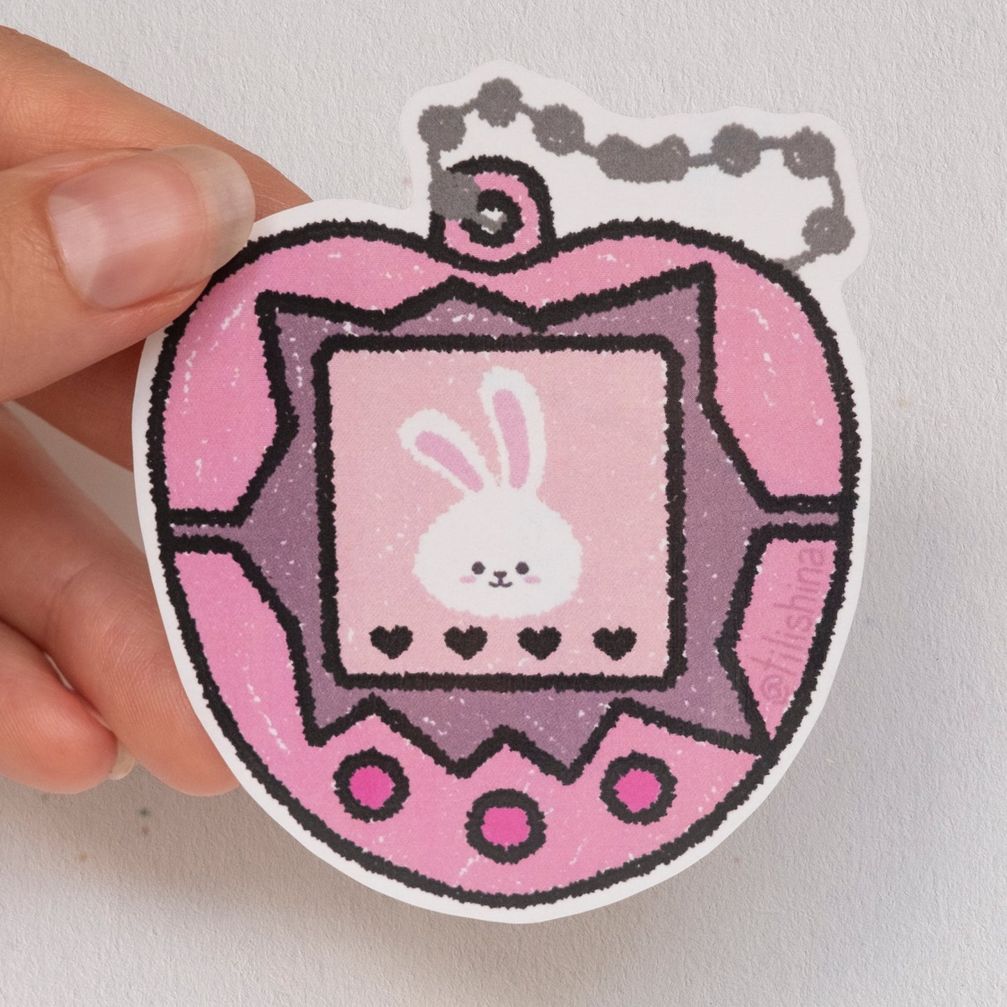 Bunny Tamagotchi Sticker