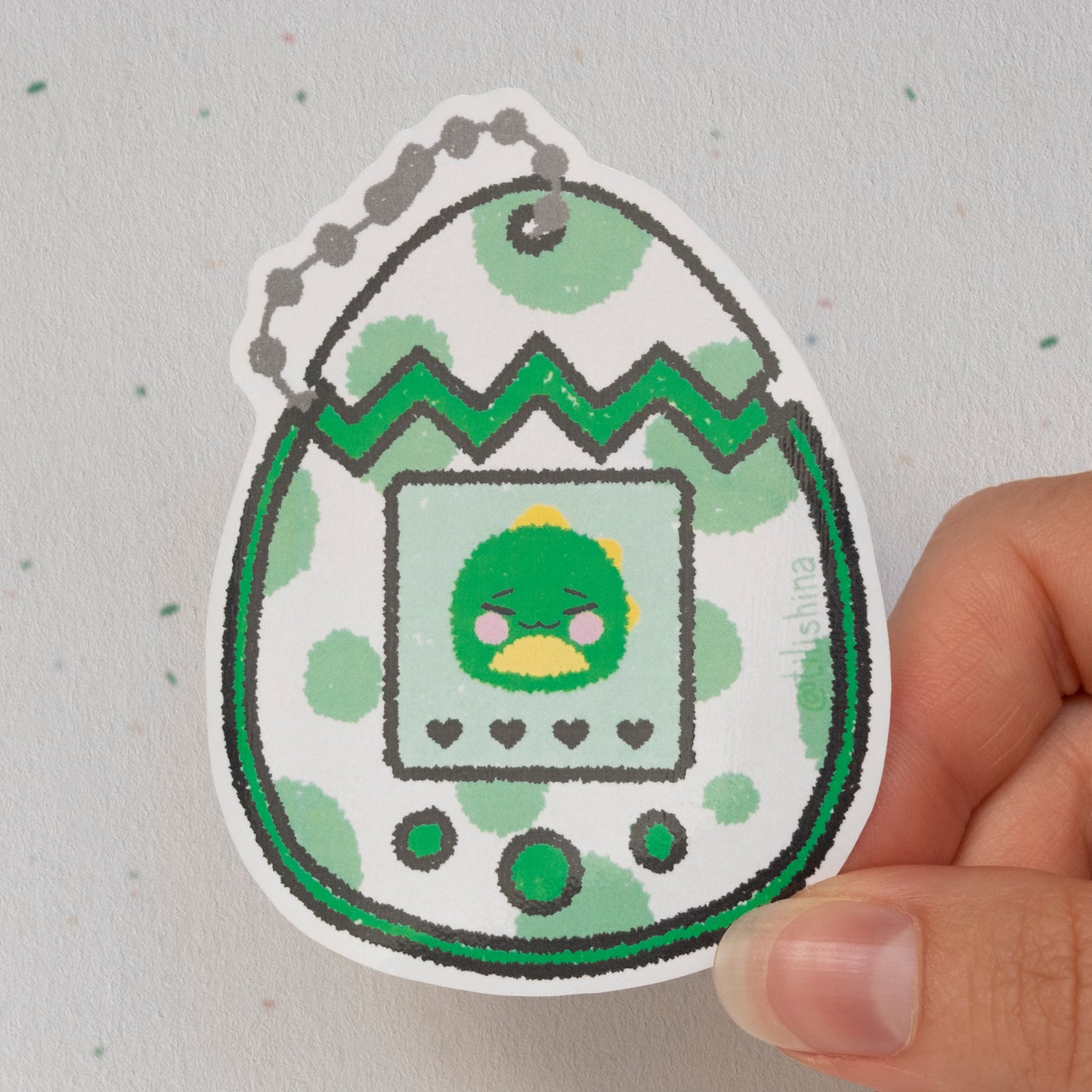 Dino Tamagotchi Sticker