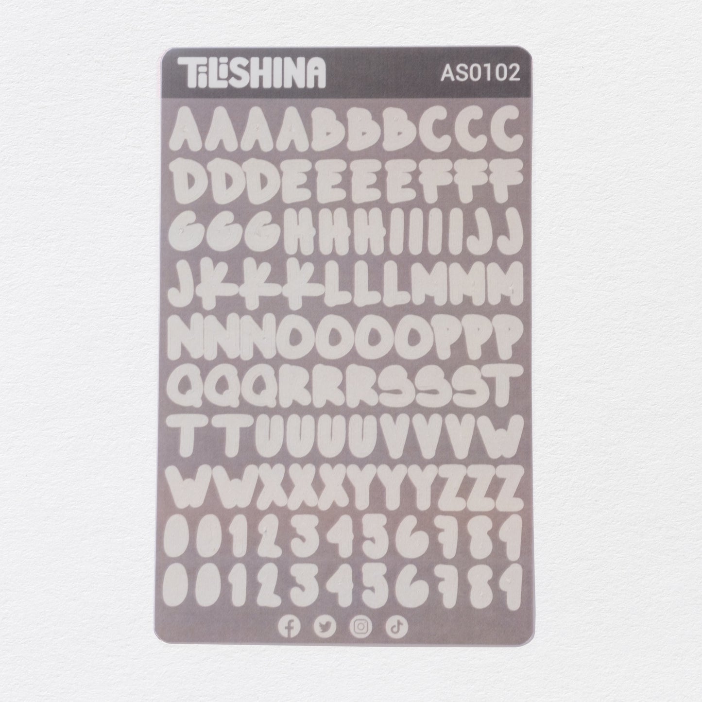 Set Stickers Letras