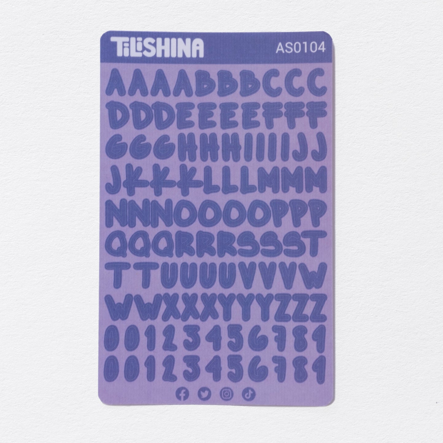 Set Stickers Letras