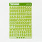 Set Stickers Letras